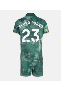 Tottenham Hotspur Pedro Porro #23 Babytruitje 3e tenue Kind 2024-25 Korte Mouw (+ Korte broeken)